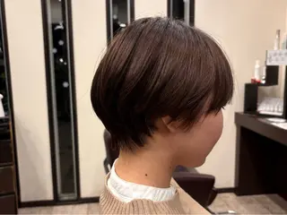 ショート 縮毛矯正特化/ 小顔カット/森彪真のヘアスタイル
