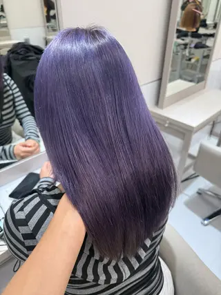 ロング カラー shun/ハイトーン /透明感カラー️🫧のヘアスタイル