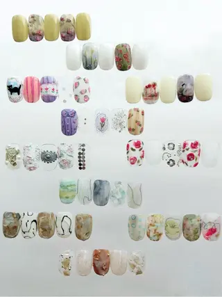 ネイル BRooCH yuzuのネイルデザイン