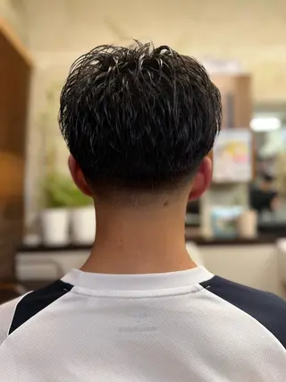 ショート メンズ フルハタヒロト 六本木理容師のヘアスタイル