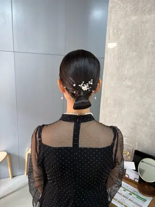 ヘアアレンジ Le'a  谷町🌱 ツボタホノカのヘアスタイル