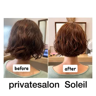 セミロング 久木原 ゆりのヘアスタイル