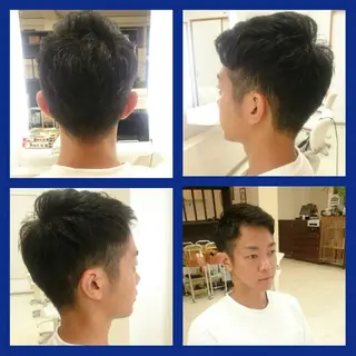 メンズ ショート キンジョウ エナミのヘアスタイル