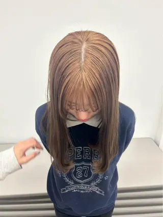 カラー 大阪梅田カラーカット モデル募集中🦋サヤのヘアスタイル