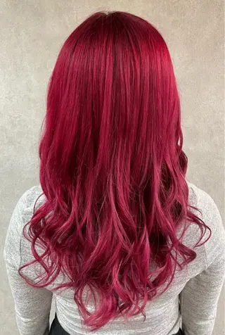 ロング カラー 💜Rebre** Mayu💜のヘアスタイル