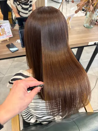 セミロング 口コミ5.0🌈町田 👑美髪/縮毛矯正のヘアスタイル