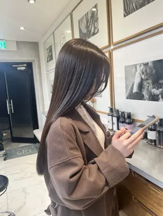 ロング カラー 似合わせスタイル 表参道🌿ちえのヘアスタイル