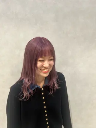 セミロング 酒井 日向大のヘアスタイル