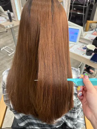 ロング 🫧うる艶縮毛矯正 🫧koisoのヘアスタイル