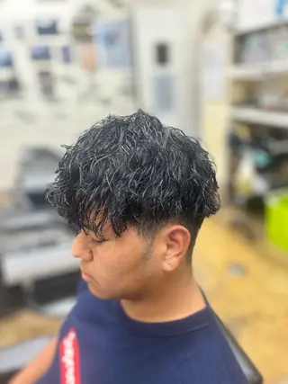 パーマ メンズ メンズ限定💈 TAMANAHのヘアスタイル