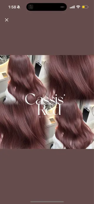 カラー HINARI / HARVEYのヘアスタイル
