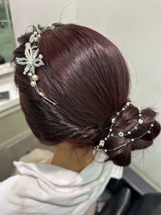 ヘアアレンジ 藤山 結葉のヘアスタイル