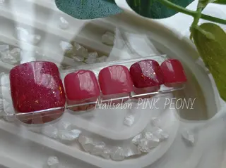 ネイル PINK PEONY AMIのネイルデザイン
