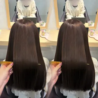ロング カラー 透明感/チョコカラー 💍TAMA💍のヘアスタイル