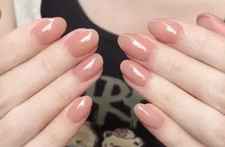 ネイル By moonネイル 🌷ワンホン/韓国風のネイルデザイン