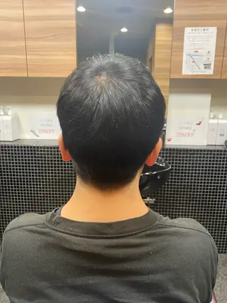 ショート メンズ メンズパーマモデル 大募集中のヘアスタイル