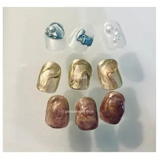 ネイル Elio 国泰寺のネイルデザイン