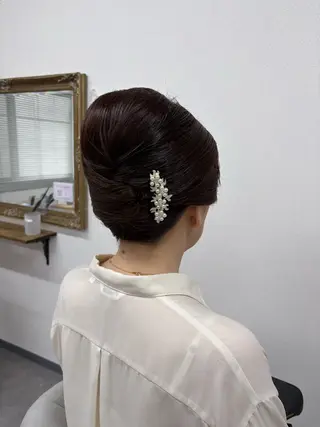 ヘアアレンジ ヘアサロン ミカヅキのヘアスタイル