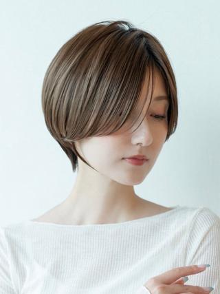 ショート カラー 渋谷ボブ特化 /田中航平のヘアスタイル