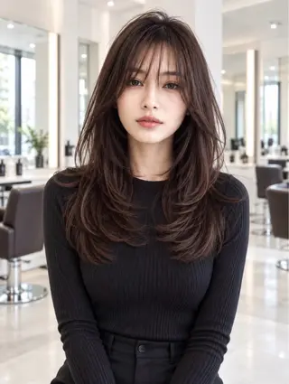セミロング ✨毛髪診断で絶対綺麗 ✨美髪艶髪専門✨高浪のヘアスタイル