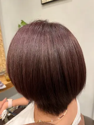 ショート カラー COME HAIR カイのヘアスタイル