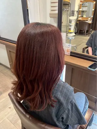 セミロング Flower🌼藤田 陽華のヘアスタイル
