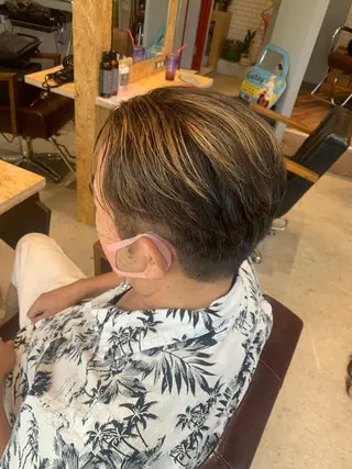 カラー メンズ stylist N0Nのヘアスタイル