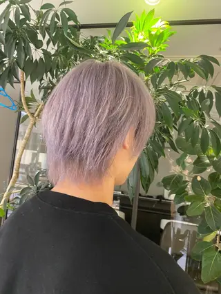 カラー メンズ清潔感のプロ 💈メンズパーマ藤田のヘアスタイル
