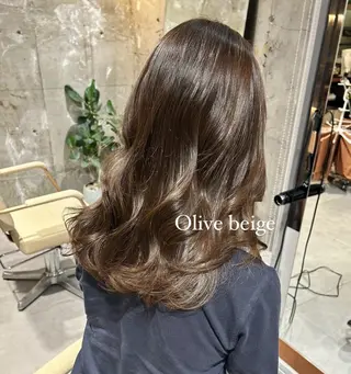 ロング カラー 似合わせカット/ 青竹真璃亜のヘアスタイル