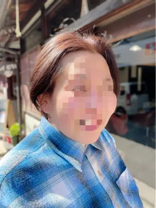 ショート カラー ヘアアレンジ Hikari /京都駅美容室のヘアスタイル