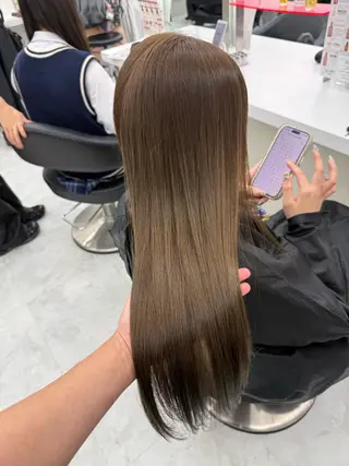 ロング カラー 🥂上品ワンホンヘア 🥂nozomiのヘアスタイル