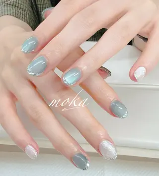 ネイル 胡蝶蘭レディースサロ ンNailMOKAのネイルデザイン