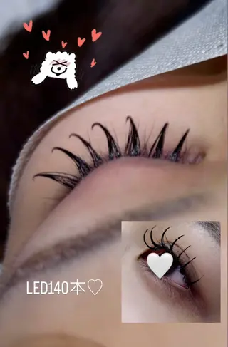 マツエク・マツパ aya🍒アイサロン 梅田・中崎町のマツエク・マツパデザイン