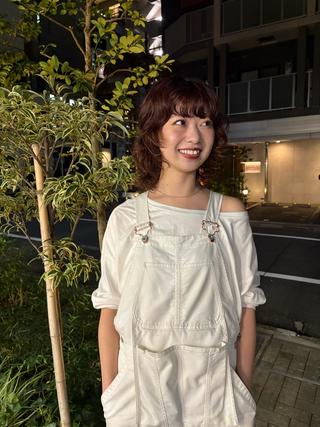 ミディアム パーマ eri kinjoのヘアスタイル