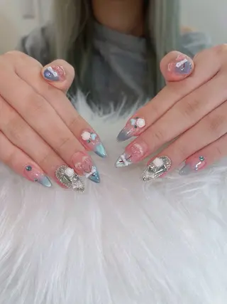 ネイル Sora  Nail 長さ出し専門店のネイルデザイン