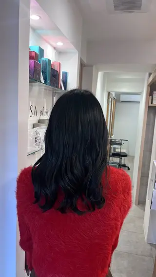 ミディアム haruna🌼 暖色♡透明感カラー♡のヘアスタイル