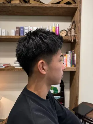 メンズ 池上 佐穂理のヘアスタイル