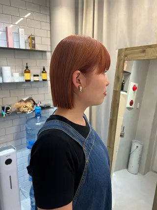 ショート カラー 佐久間 未來のヘアスタイル