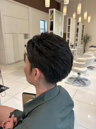 メンズ 直江 莉夢のヘアスタイル