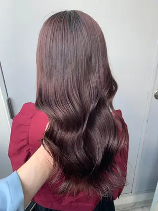 セミロング カラー ベージュカラー💖 やすひろのヘアスタイル