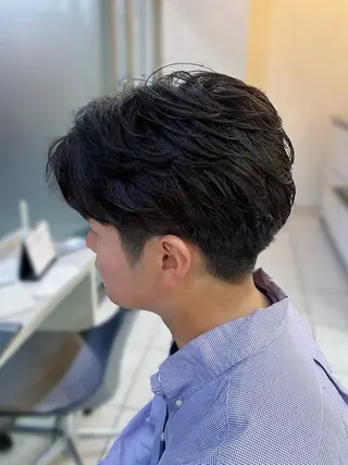 パーマ メンズ VANCOUNCIL 松本のヘアスタイル