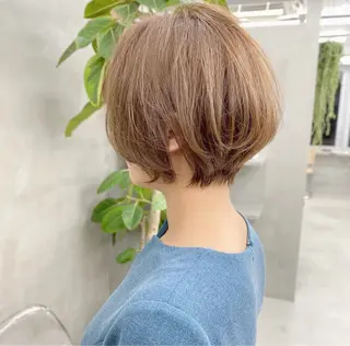 ショート 👑ボブはお任せ ミヤノ👑のヘアスタイル