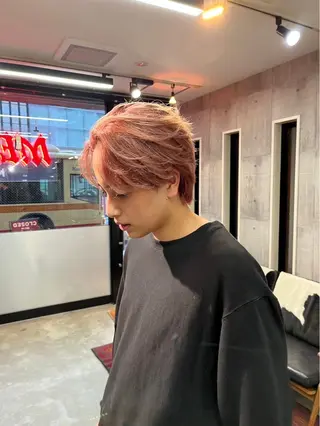 メンズ そら୨୧˖men's /デザインカラーのヘアスタイル
