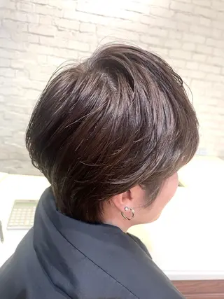 ショート カラー ご新規様限定 透明感カラーKANAのヘアスタイル