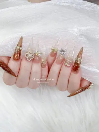 ネイル MoMoA Nail ネイル長さ出し専門店のネイルデザイン