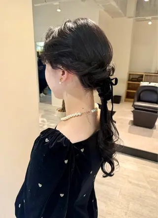 ロング ヘアアレンジ Connect Rumiのヘアスタイル
