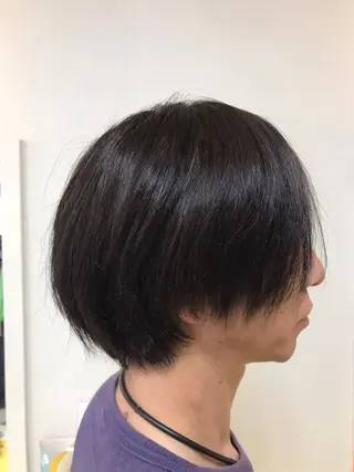 ショート カラー メンズ 横田 尚登のヘアスタイル