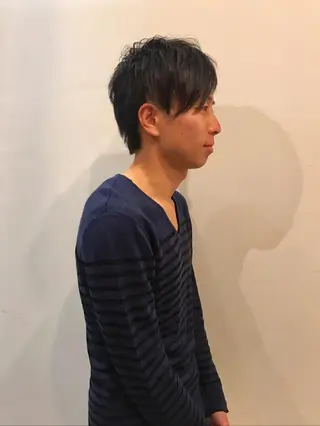 ショート メンズ 中村 梨沙のマツエク・マツパデザイン