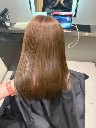 セミロング 髪質改善 honoka🌀のヘアスタイル