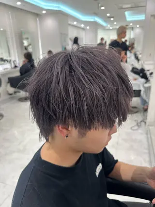 ショート カラー メンズ 🐺韓国風メンズ特化 あさひ🐺のヘアスタイル
